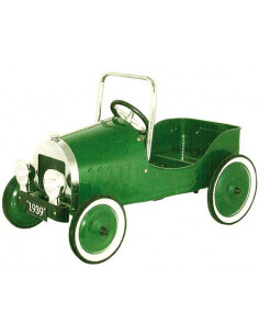 Coche a pedales Clásico Verde diseño de 1939