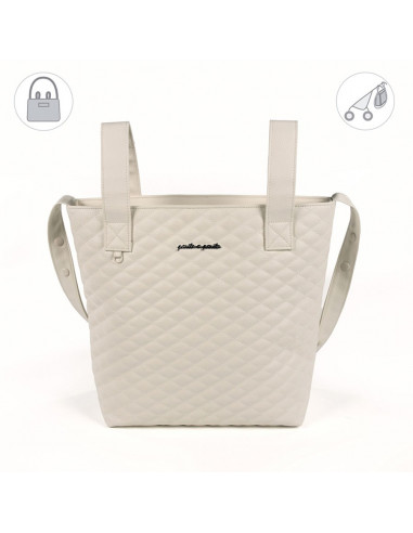 bolso carro pasito a pasito beige