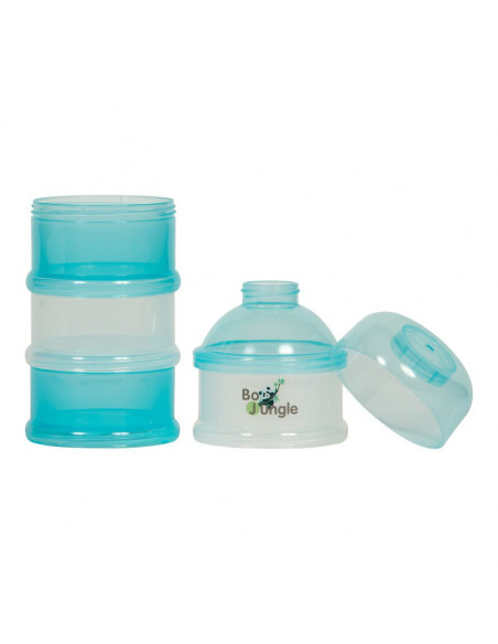 Dosificador de leche turquesa de Bo Jungle