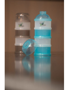 Dosificador de leche turquesa de Bo Jungle