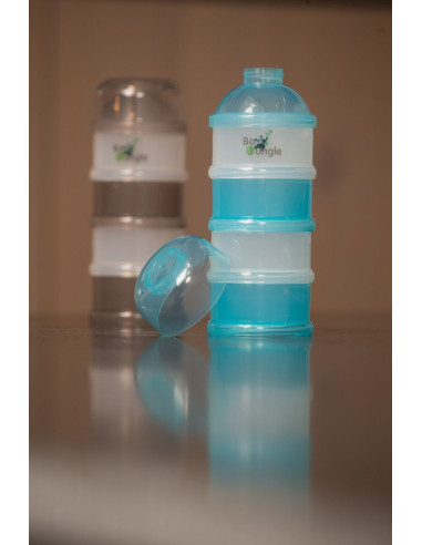 Dosificador de leche turquesa de Bo Jungle