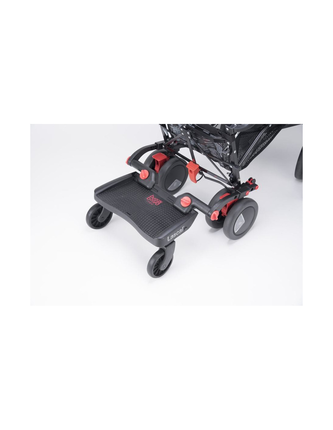 Lascal 2830 Tabla con ruedas para carrito color negro Buggy Board Mini 