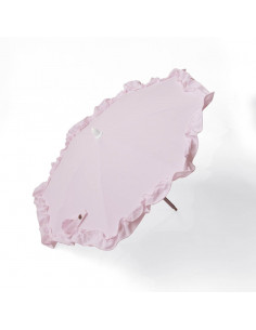 Sombrilla rosa para carrito muñecas de Bebelux