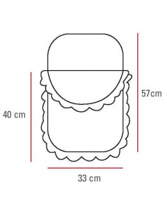 Saco de coche muñecas de Bebelux 2