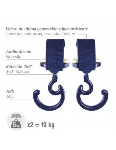 Pack de 2 Ganchos para carro Magic de Cambrass