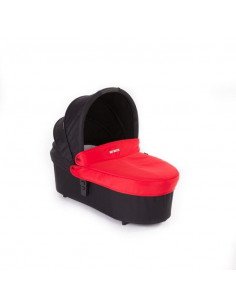 Capazo Baby Monsters Globe - Compact roja