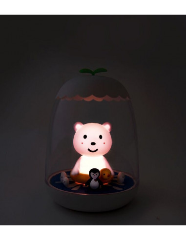 Lámpara infantil oso polar de Petit Akio