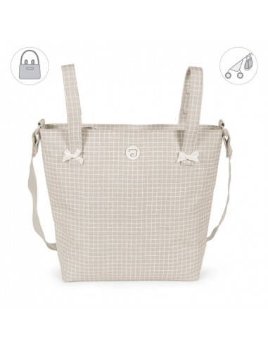 bolso carro pasito a pasito beige