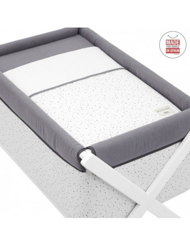 Minicuna Cambrass de tijera | Astra gris