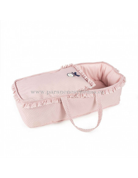 Capazo para muñecas Charlotte de La Nina