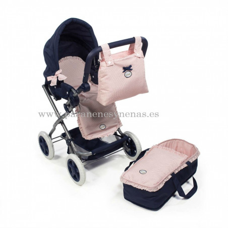 Jugar A La Casa Carro De Juguete Juego De Viaje De Munecas Carrier Y Cochecito Cochecito De Nino Nina Carrito De Juguete Bebe Carro De Juguete Muneca Trolley De Munecas Para Ninos