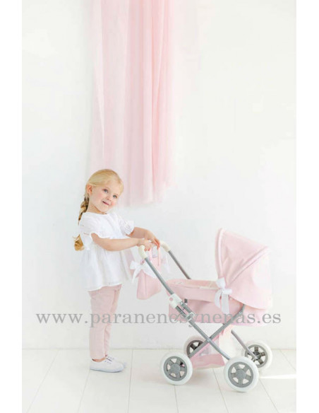 Cuco Clásico pequeñas Charol Rosa La Nina