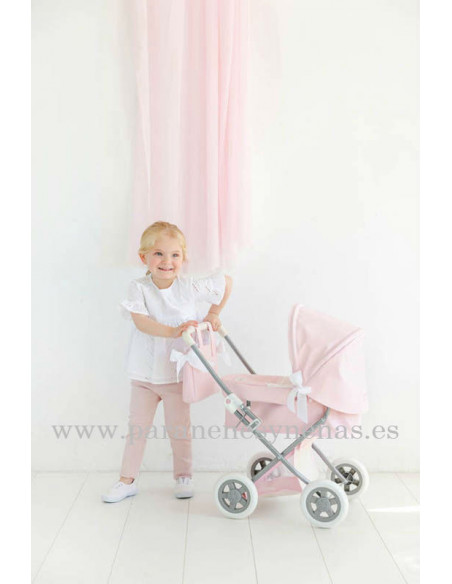 Cuco Clásico pequeñas Charol Rosa La Nina