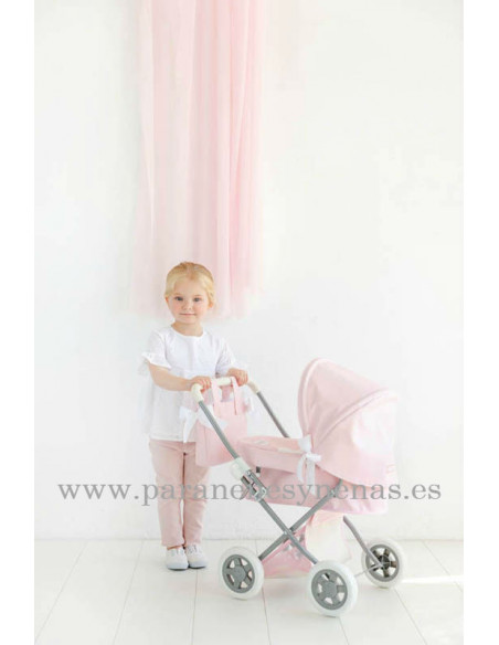 Cuco Clásico pequeñas Charol Rosa La Nina