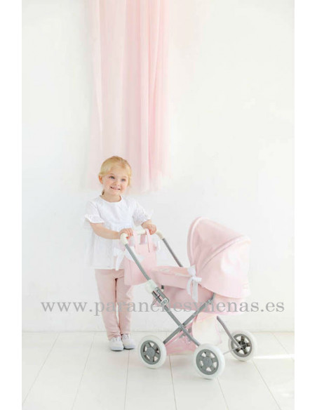 Cuco Clásico pequeñas Charol Rosa La Nina