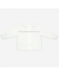 Blusa con puntilla para bebé Malia 2