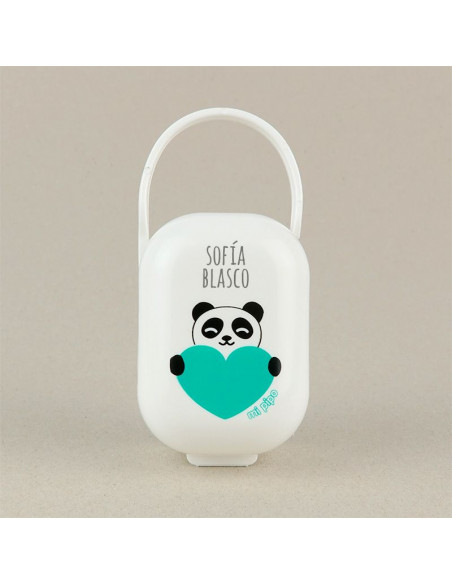 Cajita portachupete Panda personalizada de Mi Pipo