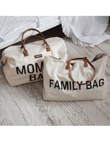 Bolso maternal Childhome family bag blanco roto