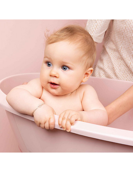 Bañera para bebé rosa de Luma Babycare