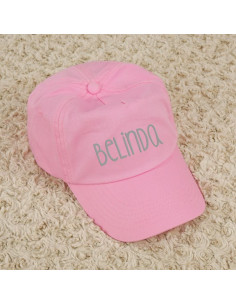 Gorra Junior Personalizada Rosa de Mi Pipo 2