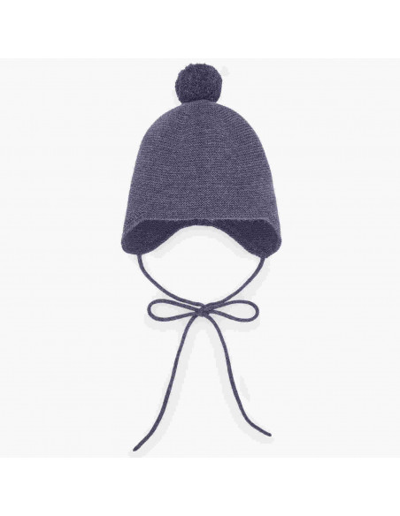 Gorro bebé orejeras Esencial de Paz Rodríguez invierno
