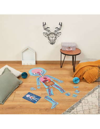 Puzle educativo del Cuerpo Humano de Janod