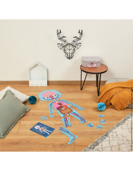 Puzle educativo del Cuerpo Humano de Janod