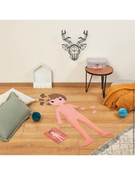 Puzle educativo del Cuerpo Humano de Janod