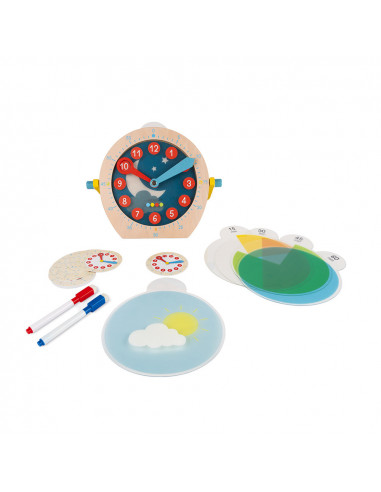 Aprender la Hora Essentiel Janod Diversión y aprendizaje