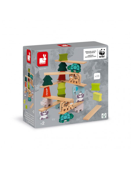 Juego los Animales equilibristas de madera de Janod