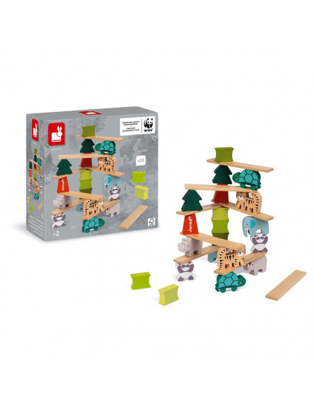 Juego los Animales equilibristas de madera de Janod