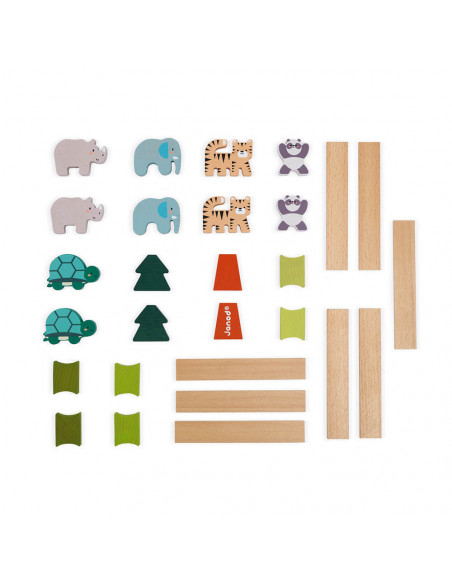 Juego los Animales equilibristas de madera de Janod