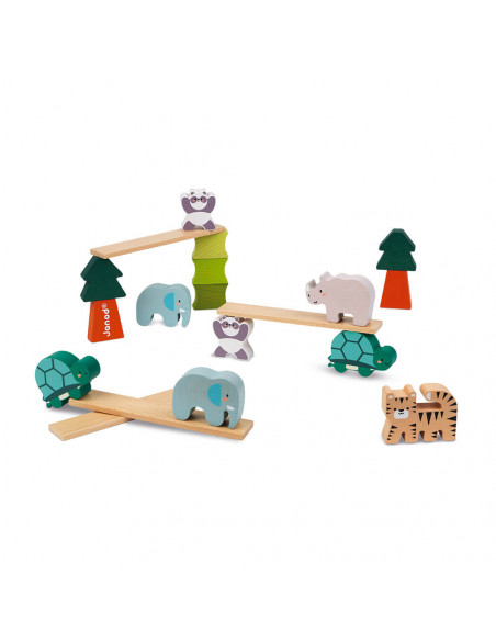 Juego los Animales equilibristas de madera de Janod
