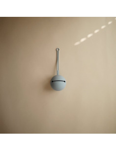 Funda chupete Mushie Solid Powder Blue