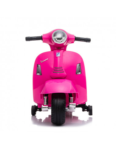 Mini Moto Vespa Eléctrica rosa 6v