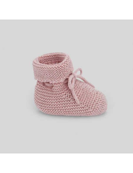 Patuco para bebé algodón Esencial rosa Paz Rodiguez