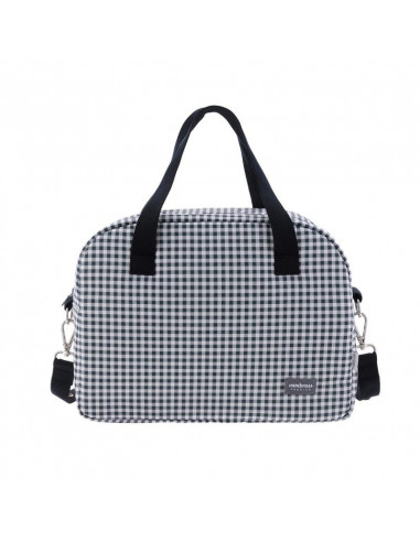 Bolso Maternal Prome Vichy negro de Cambrass