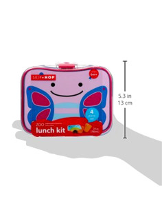 Skip Hop Zoo Butterfly - Fiambrera y recipiente interior con tapa 2