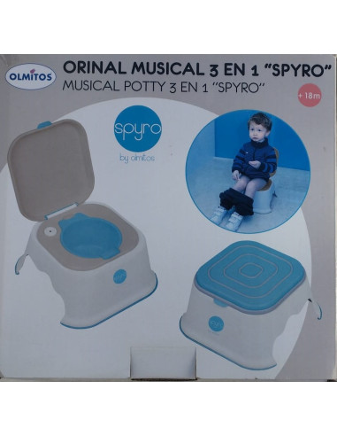 Orinal bebé 3 en 1 Spyro celeste de Olmitos