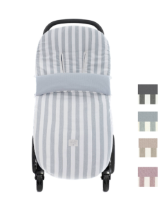 Saco para silla de paseo al tono Raya de Uzturre
