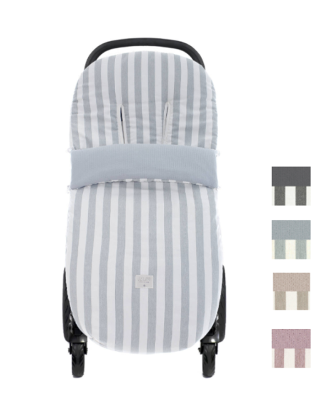 Saco para silla de paseo al tono Raya de Uzturre